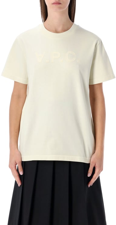 A.P.C. Tshirt Standard Grand Vpc Indigo Delave Ecru