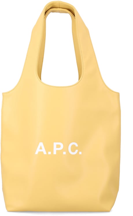 A.P.C. Tote Ninon Small Dark Butter
