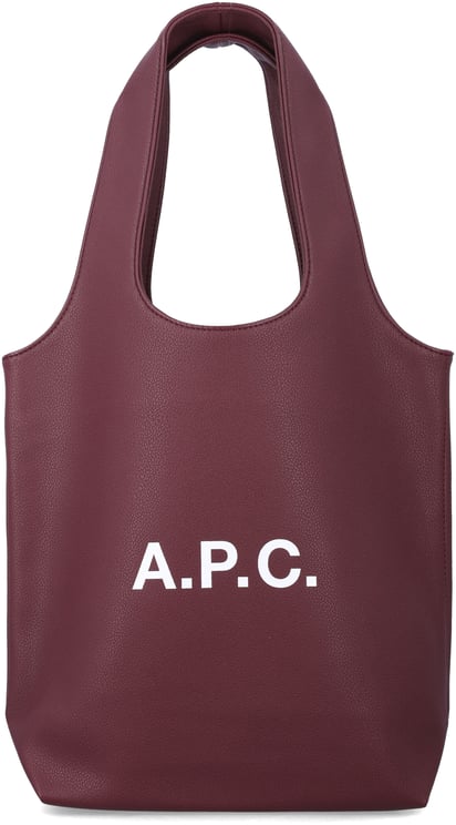A.P.C. Tote Ninon Small Aubergine