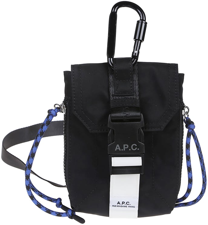 A.P.C. Trek Crossbody Pouch Black
