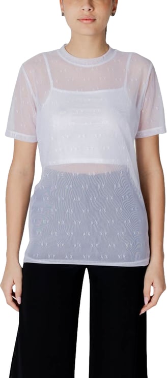 Armani Exchange Armani Exchange White Polyamide T-Shirt