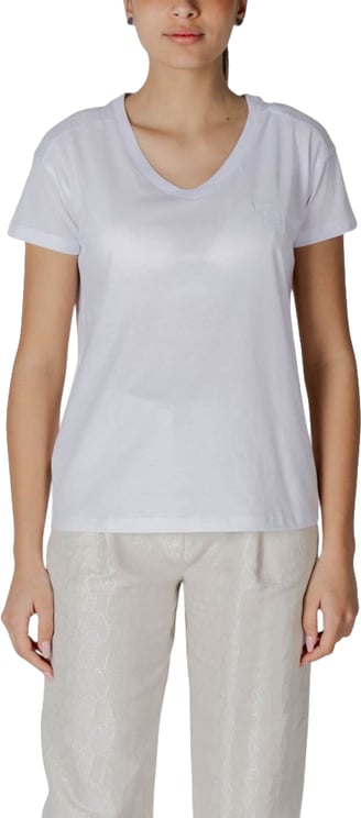 Armani Exchange Armani Exchange White Cotton T-Shirt