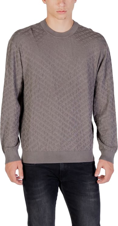 Armani Exchange Armani Exchange Gray Polyamide Sweatshirt