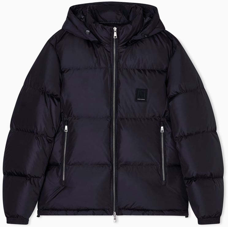 Armani Exchange Coats Black
