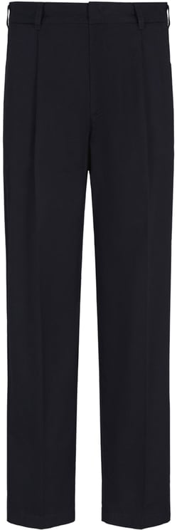 Armani Exchange Trousers Blu Navy
