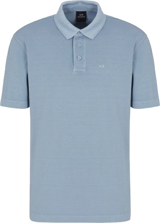 Armani Exchange T-Shirts And Polos Celeste