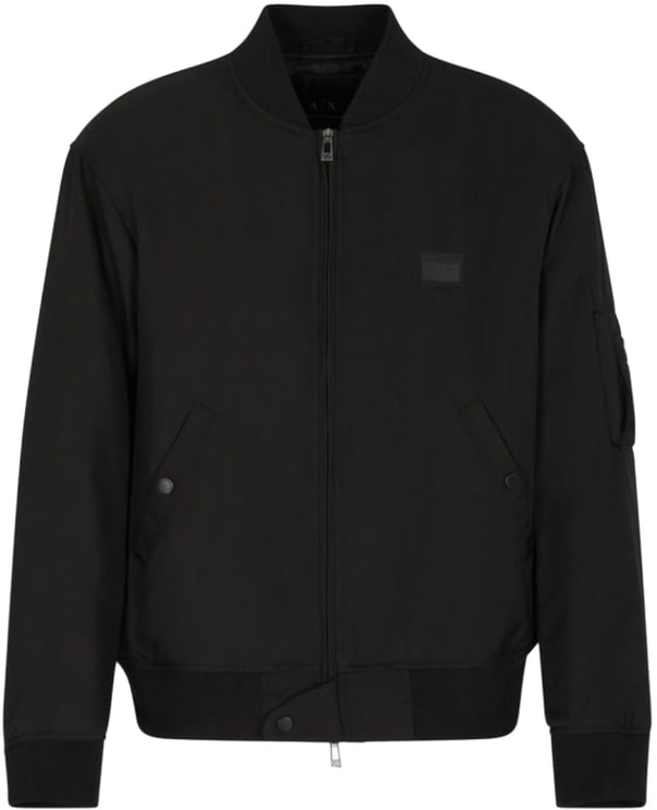 Armani Exchange Coats Black