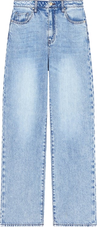 Armani Exchange Trousers Blue Denim