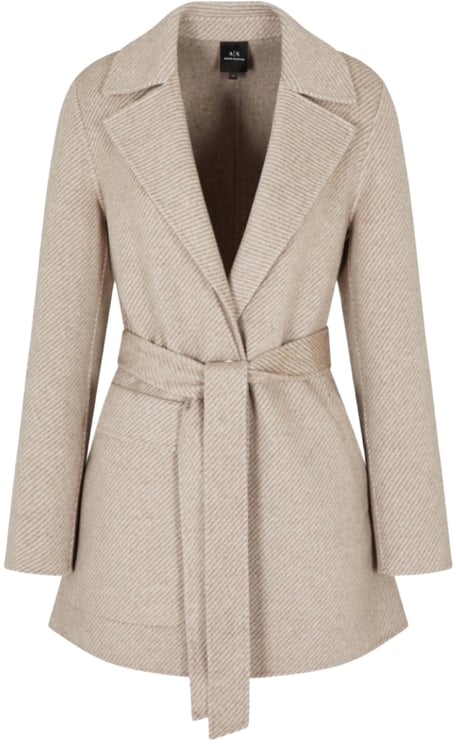 Armani Exchange Coats Beige