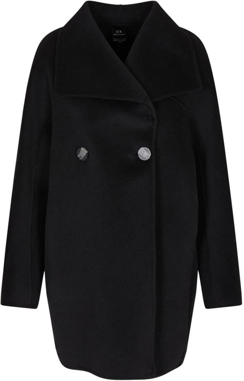 Armani Exchange Coats Black