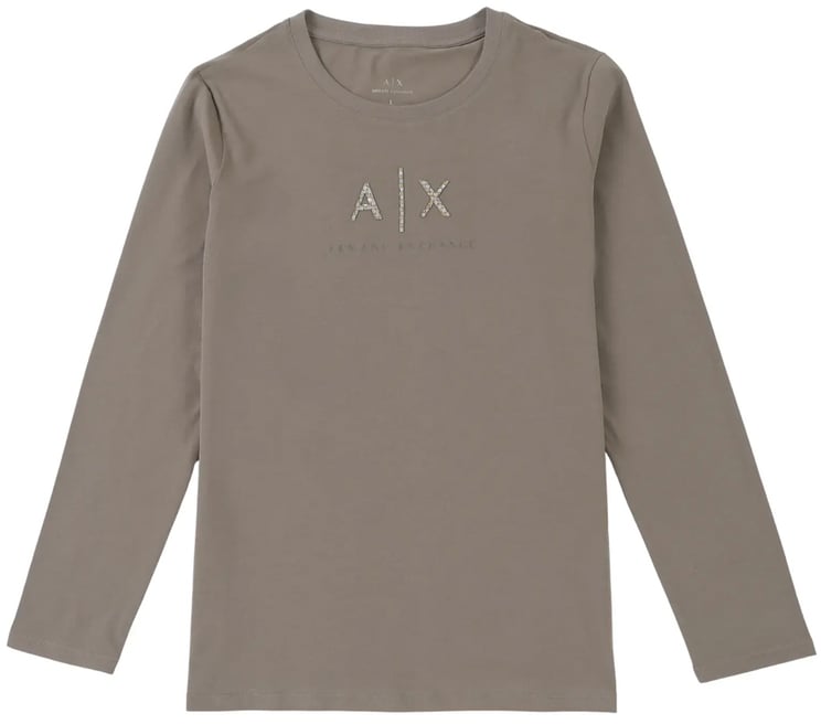 Armani Exchange T-Shirts And Polos Brown