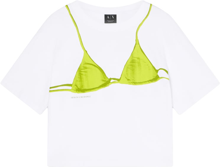 Armani Exchange T-Shirts And Polos Optic White