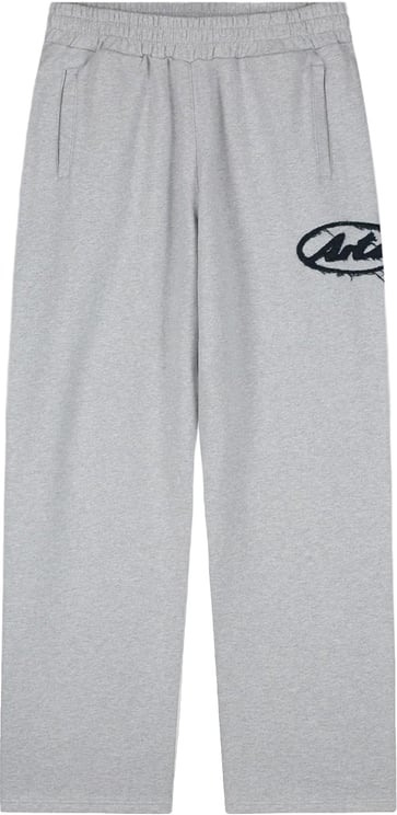 Arte Antwerp Grijze joggingbroek met cirkelvormig logo
