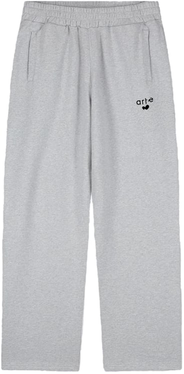 Arte Antwerp Grijze joggingbroek met hartlogo