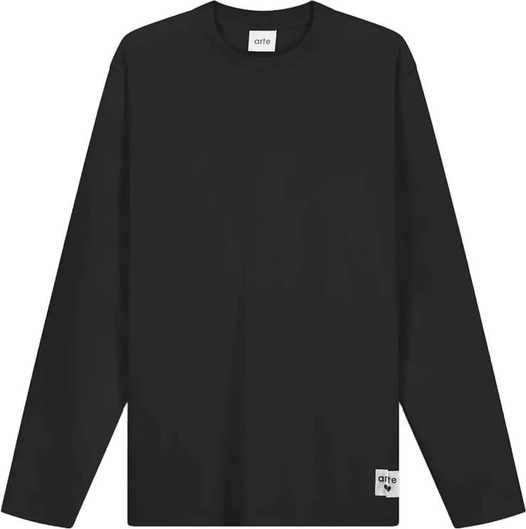 Arte Antwerp Omkeerbaar label Lange mouwen Zwart