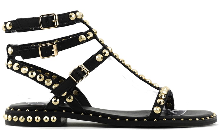 Ash Sandal Play Black/gold