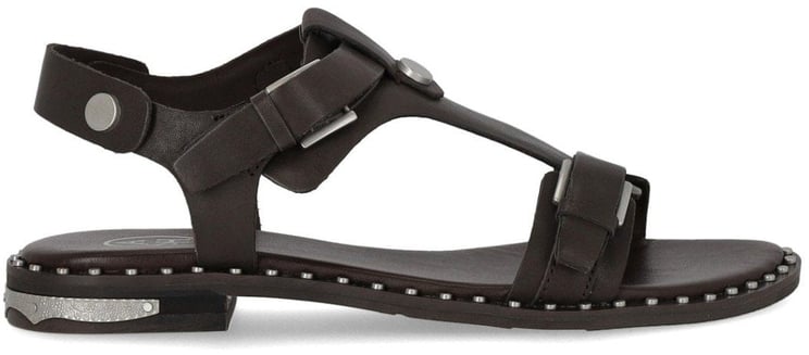 Ash ASH PIPER DARK FLAT SANDAL