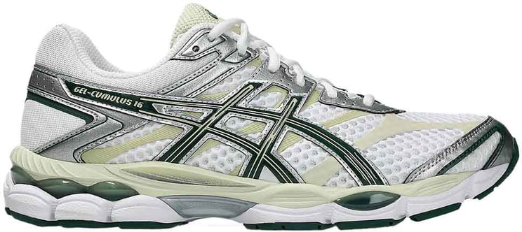 Asics asics gel cumulus 16 mesh blanc argent