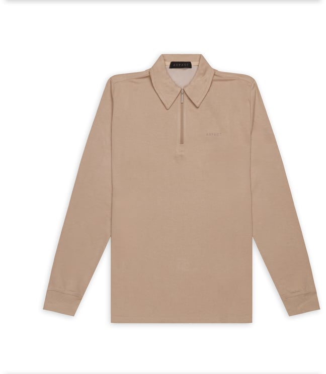 ASPACT Marcio LS Polo Taupe