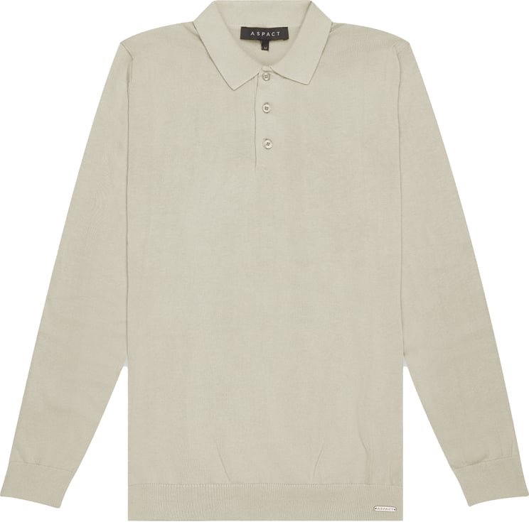ASPACT Meadow Polo Sweater Grey