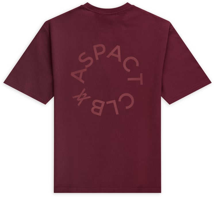 ASPACT Dane Tee Burgundy