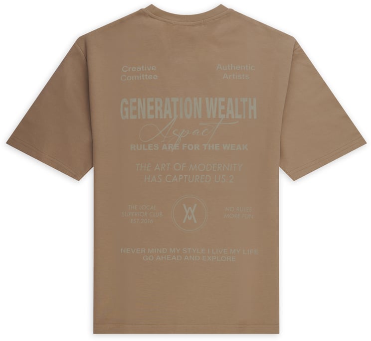 ASPACT Elani Tee Taupe