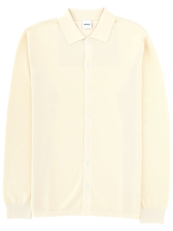 Aspesi Regular Fit Long Sleeve Cotton Shirt