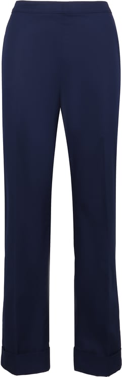 Aspesi High-rise cotton trousers