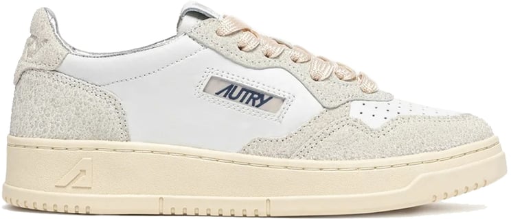 Autry Low-Top Sneakers With Perforated Detailing And Vintage Aesthetic