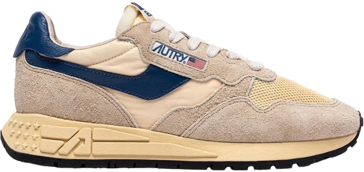 Autry Autry Heren Reelwind Sneaker Beige