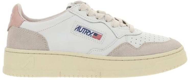 Autry Autry White Leather Low Top Sneakers