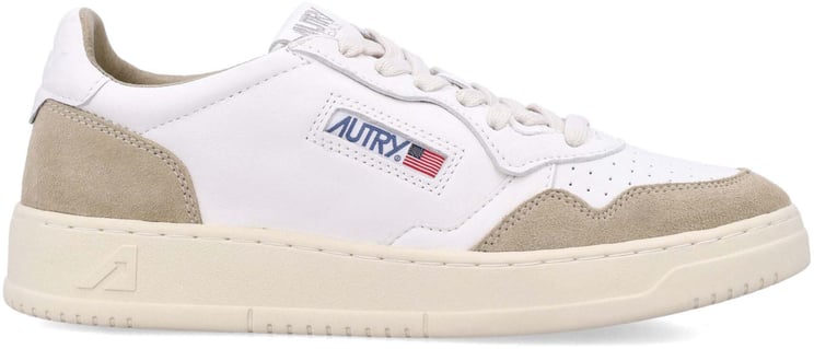 Autry Medalist Low White Sponge