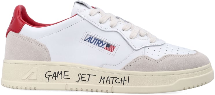 Autry Medalist Game White Red