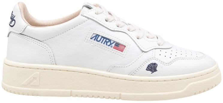 Autry Autry medalist low leather sneakers, white