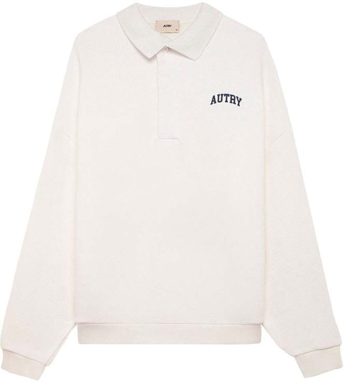 Autry sweat autry polo coton blanc