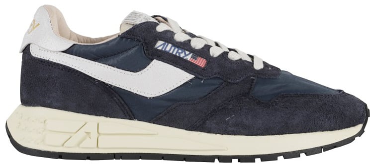 Autry Reelwind Low Sneakers With Suede Accents