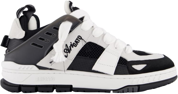Axel Arigato Heren Area Patchwork Sneaker Zwart