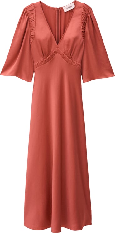 BA&SH Ba&sh Charlotte Jurken Roze 1e26char