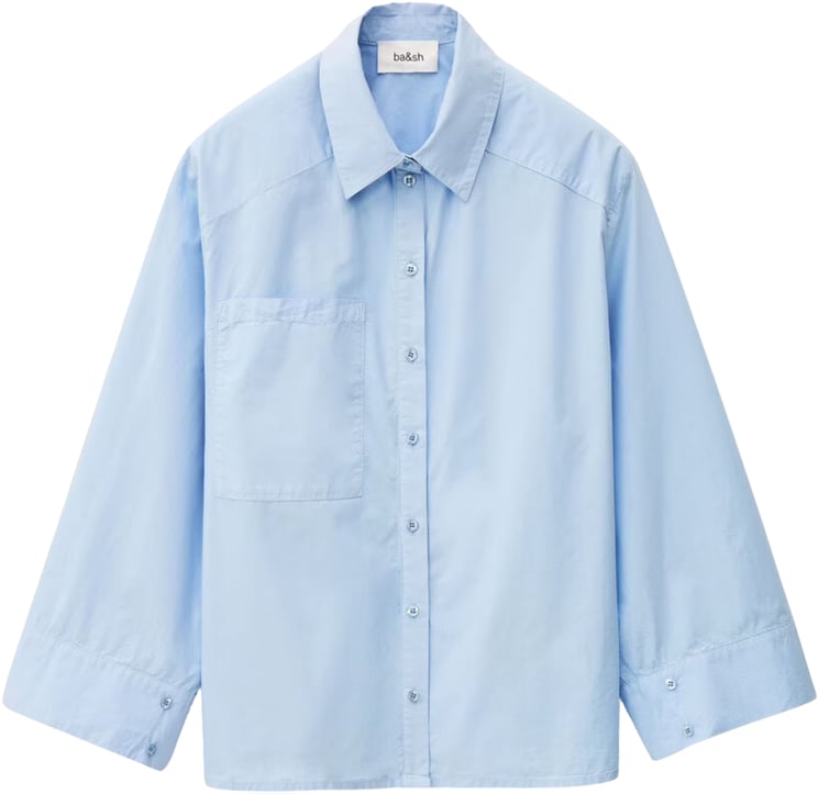 BA&SH Ba&sh Adam Blouses Lichtblauw 1h25adam