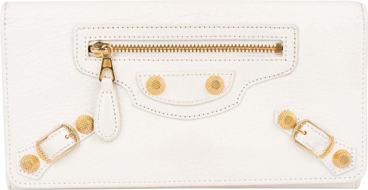 Balenciaga Balenciaga White Leather City Wallet