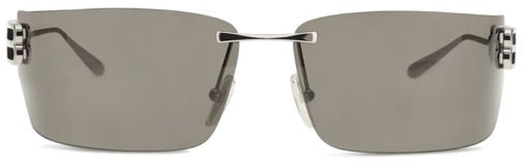 Balenciaga Balenciaga Silver Metal Sunglasses