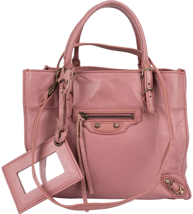 Balenciaga Balenciaga Pink Leather City Handbag
