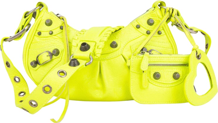 Balenciaga Balenciaga Leather Demna Le Cagole City Crossbody Bag