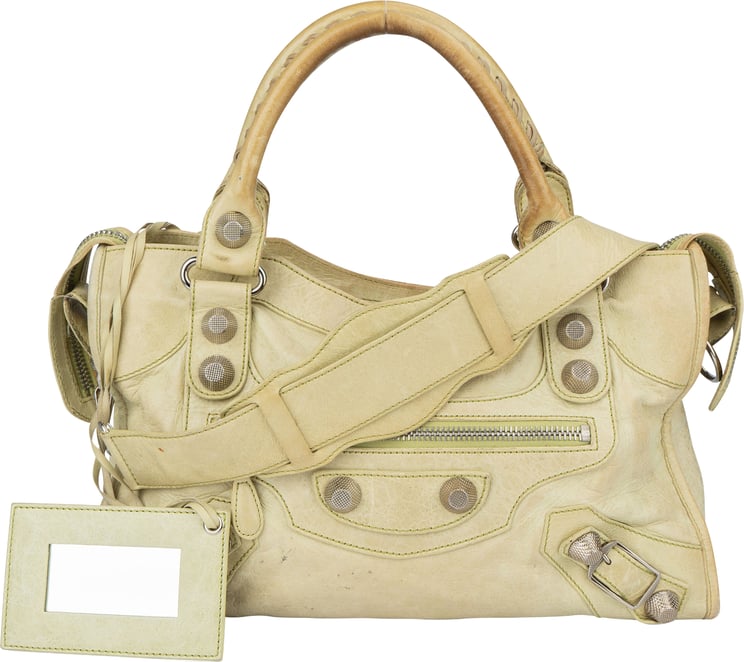 Balenciaga Balenciaga Leather City Handbag