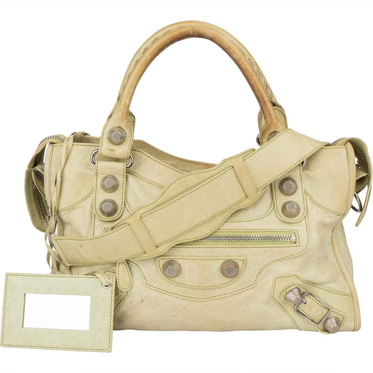 Balenciaga Balenciaga Leather City Handbag