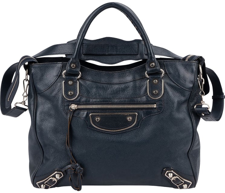 Balenciaga Balenciaga Blue  Leather Giant City Handbag