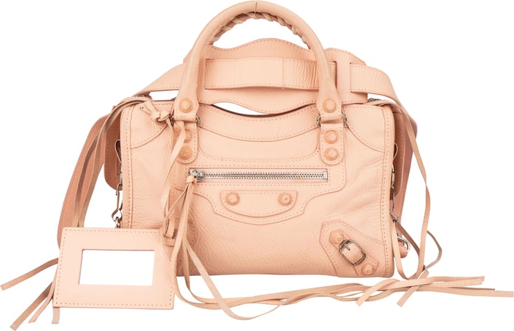 Balenciaga Balenciaga Leather City Mini Handbag