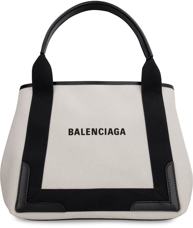 Balenciaga Cabas canvas tote bag