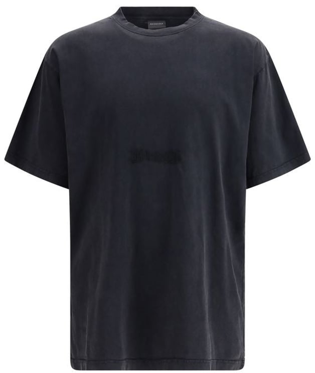Balenciaga Balenciaga Black Cotton T-Shirt