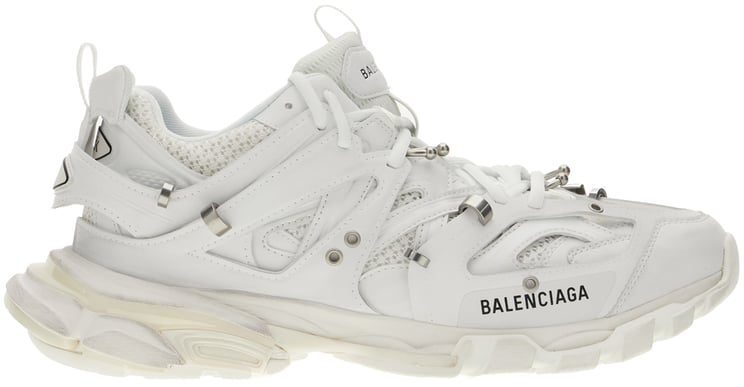 Balenciaga Balenciaga White mesh and rubber Track sneakers
